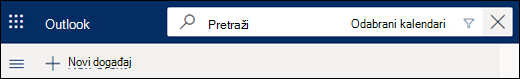 Pretraživanje kalendara