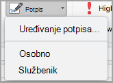 Izbornik potpisa
