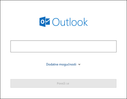 Odaberite Dodatne mogućnosti.