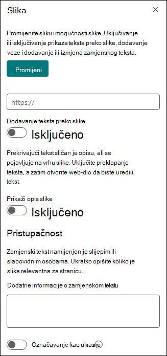 Alatni okvir za web-dio slike