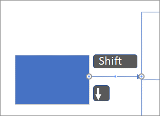 Move a connector by pixel