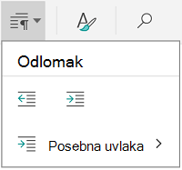 Uvlaka odlomka