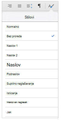 Stilovi oblikovanja