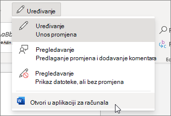 Otvori u aplikaciji za računala
