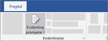 Evidentiranje promjena