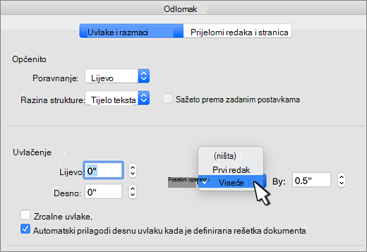 Selecting Viseće uvlake