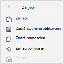 Izbornik Uređivanje