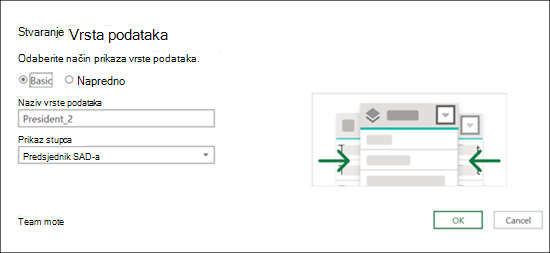 Stvori vrstu podataka