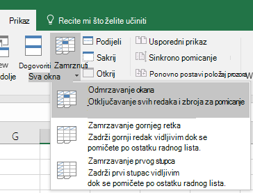 Odmrzavanje okana