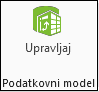 Gumb Upravljanje na vrpci dodatka PowerPivot