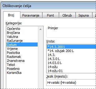 Format Cells dialog box