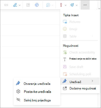 Postavke uređivača