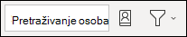 Stavke izbornika Traži