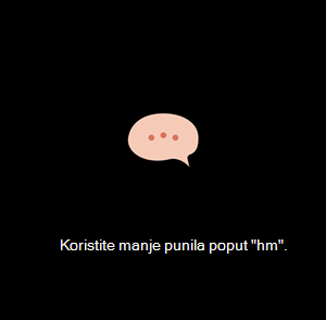 Povratne informacije uživo tijekom probe