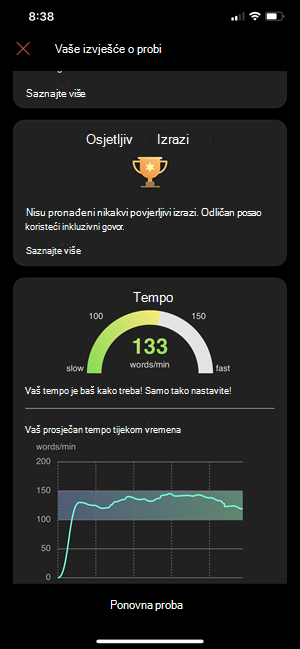 Prikaz izvješća Instruktora za izlaganje