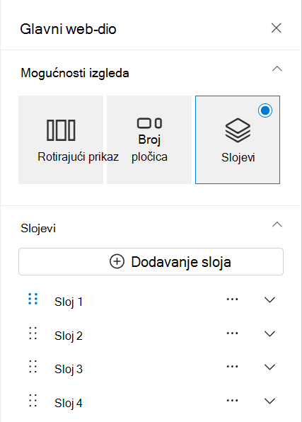 novi slojevi