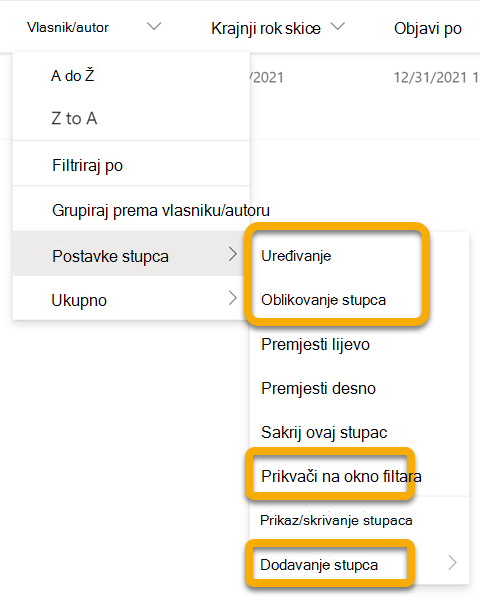 Prilikom izvanmrežnog rada nedostupne mogućnosti su zasivljene. Te će se mogućnosti vratiti kada se povežete s internetom.