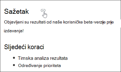 Primjer veze sidra stranice