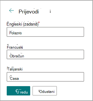 Prijevodi dijaloški okvir