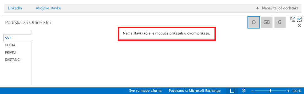 Prazno okno Osobe