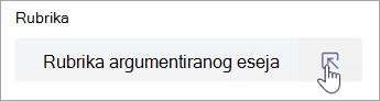 Učenici mogu sami pogledati Rubriku