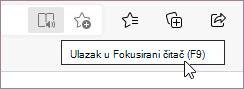 Ulazak u Fokusirani čitač