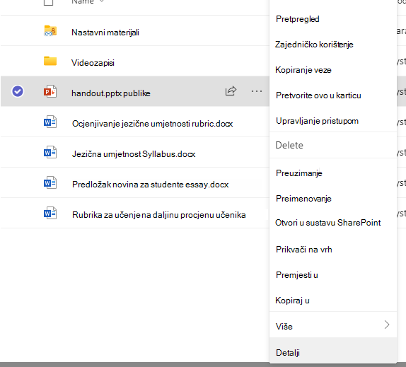 pojedinosti