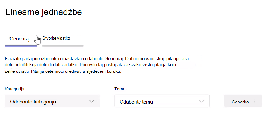 Napredak iz matematike
