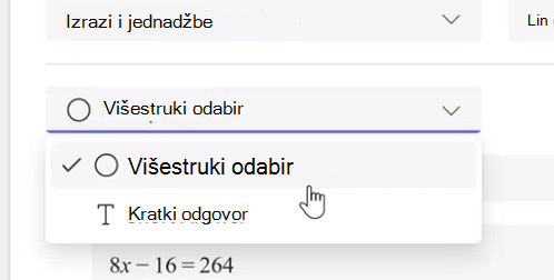 Napredak iz matematike