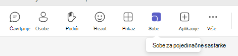 Sobe za pojedinačne sastanke