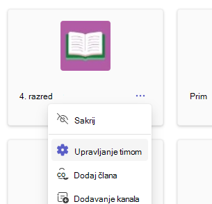 Upravljanje timom