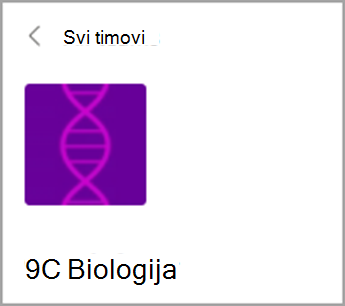 Povratak na sve timove.