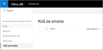 koš za smeće