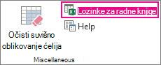 Naredba Lozinke za radnu knjigu