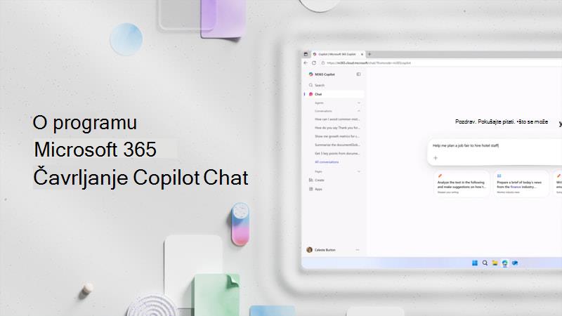 O značajci Microsoft 365 Copilot Chat