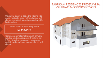 Snimka zaslona s prikazanom naslovnicom 3D predloška programa PowerPoint