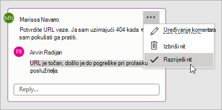 Rad s komentarom