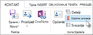 Prikaz certifikata određene osobe