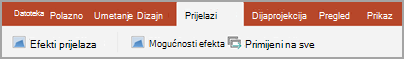 Kartica Prijelazi
