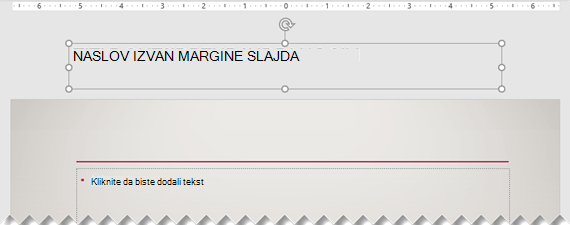 Naslov slajda smješten izvan vidljive margine slajda.