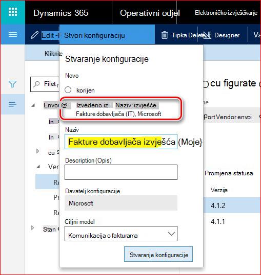Na ovoj je slici prikazano kako preuzeti i postaviti GER konfiguracije.