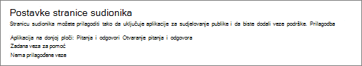 Dohvaćanje veze na ploču Q&A