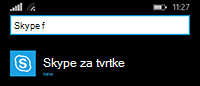 Pretražite popis aplikacija i dodirnite ikonu da biste započeli