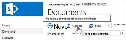 Preporučene zaokretne tablice za određene podatke