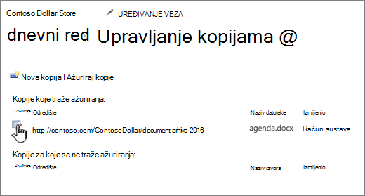 U prozoru za upravljanje datotekama kliknite Uredi