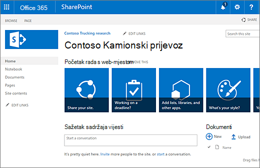 Novo klasično web-mjesto