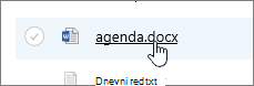 Odabir datoteke
