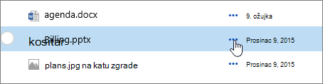 File name highlighted in Document Library