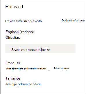 Stanje prijevoda