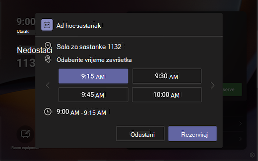 rezervirajte obvezu